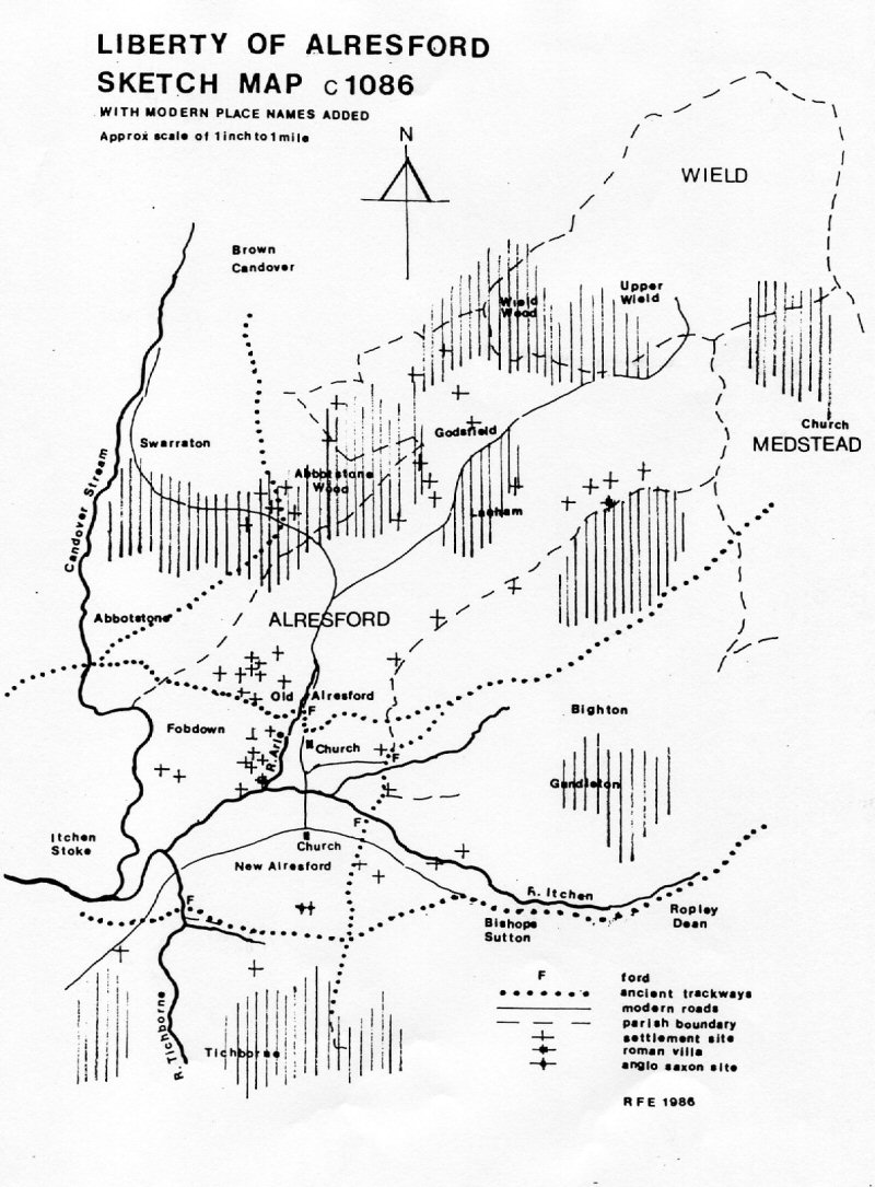 Map - Liberty of Alresford